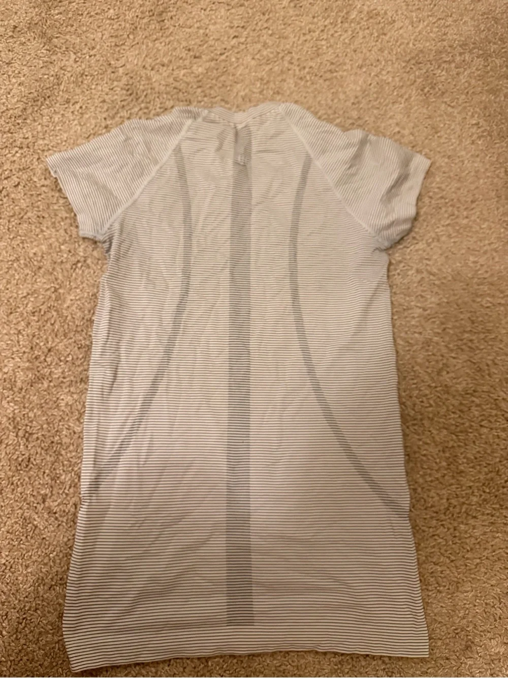 lululemon athletica Striped Swiftly Tech in Black and White